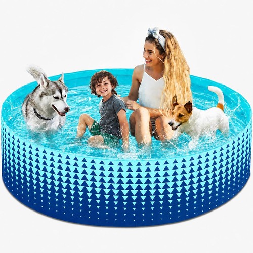 Foldable dog kiddie pool hard - kiddie,