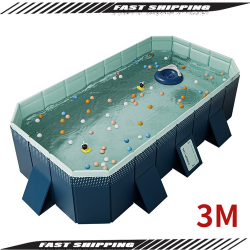 Foldable pool non inflatable - foldable,