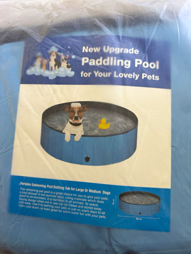 Blue pvc folding paddling - folding,