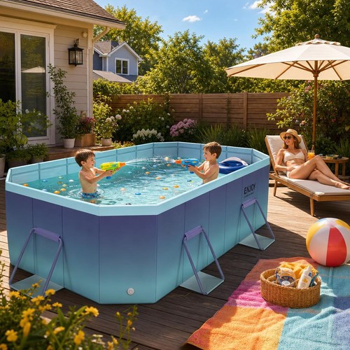 Foldable swimming pool - 2.1-3m,