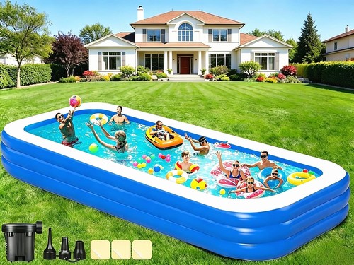 Thickened inflatable swimming - thickened,