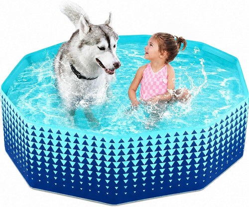 Foldable dog kiddie pool - foldable,