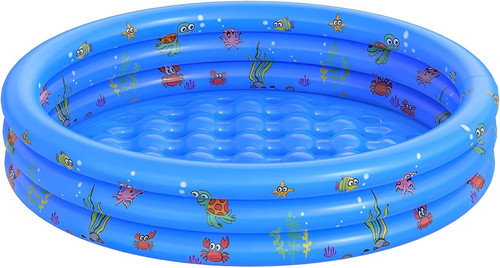 Garden round inflatable baby - round,