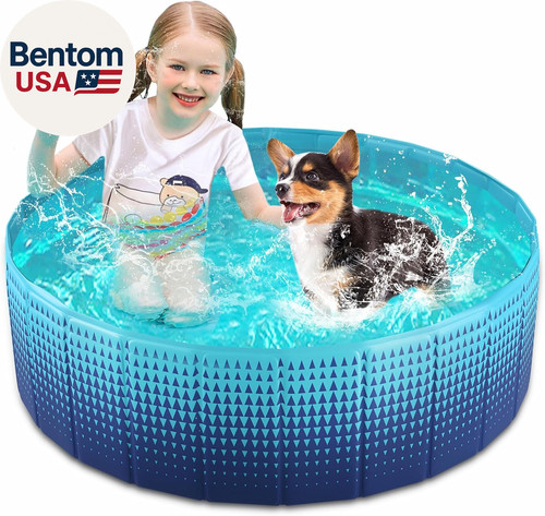 Foldable dog kiddie pool - foldable,