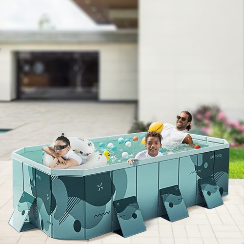 Foldable swimming pool - foldable,