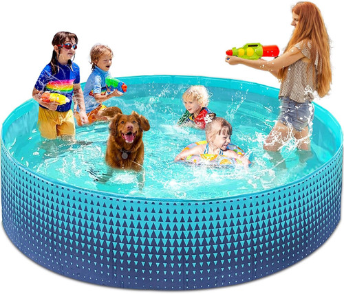 Foldable dog kiddie pool - foldable,