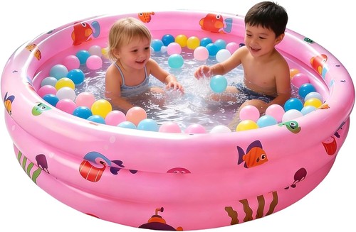 Inflatable round baby swimming - round,